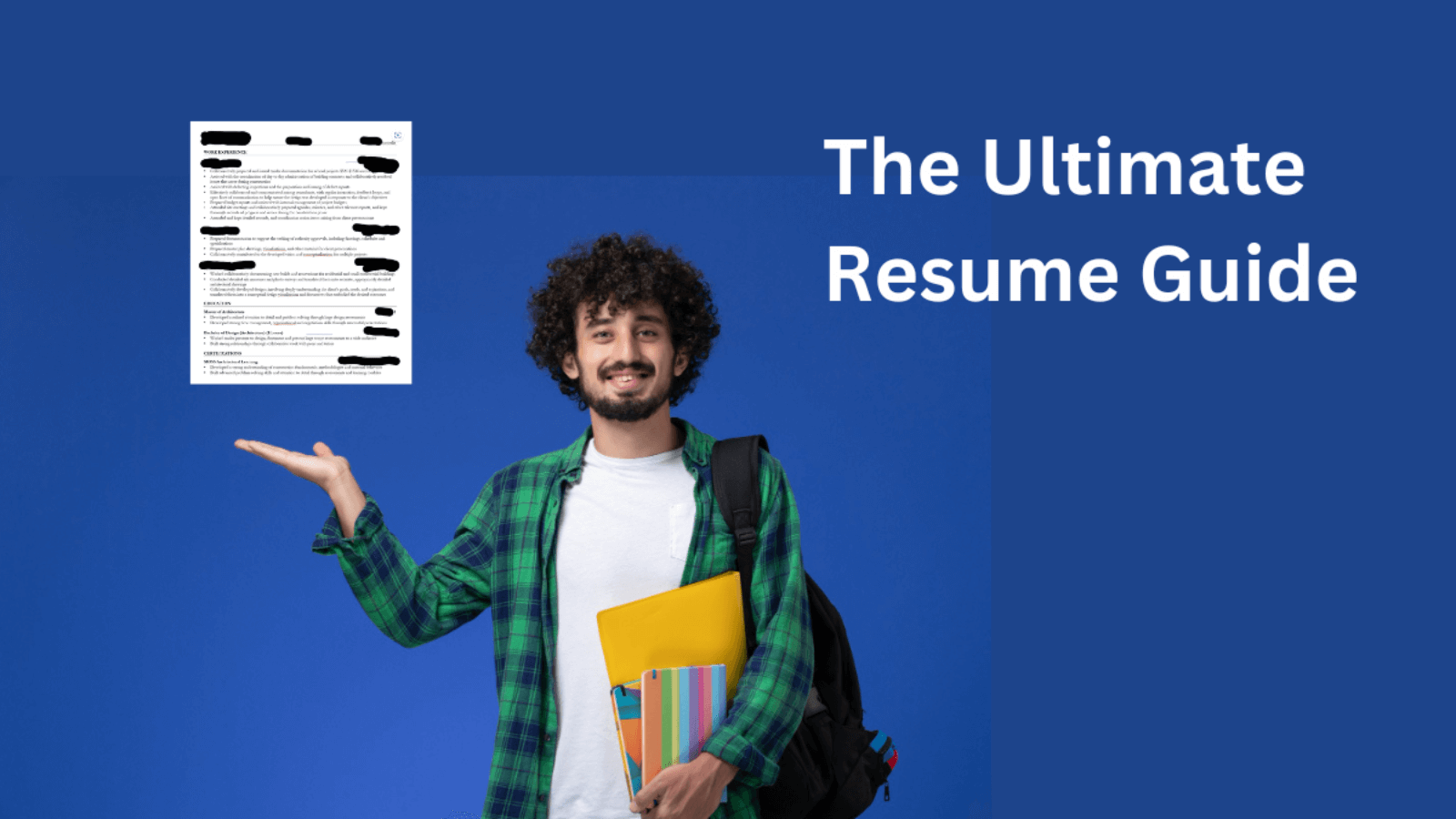 resume guide for freshers and students