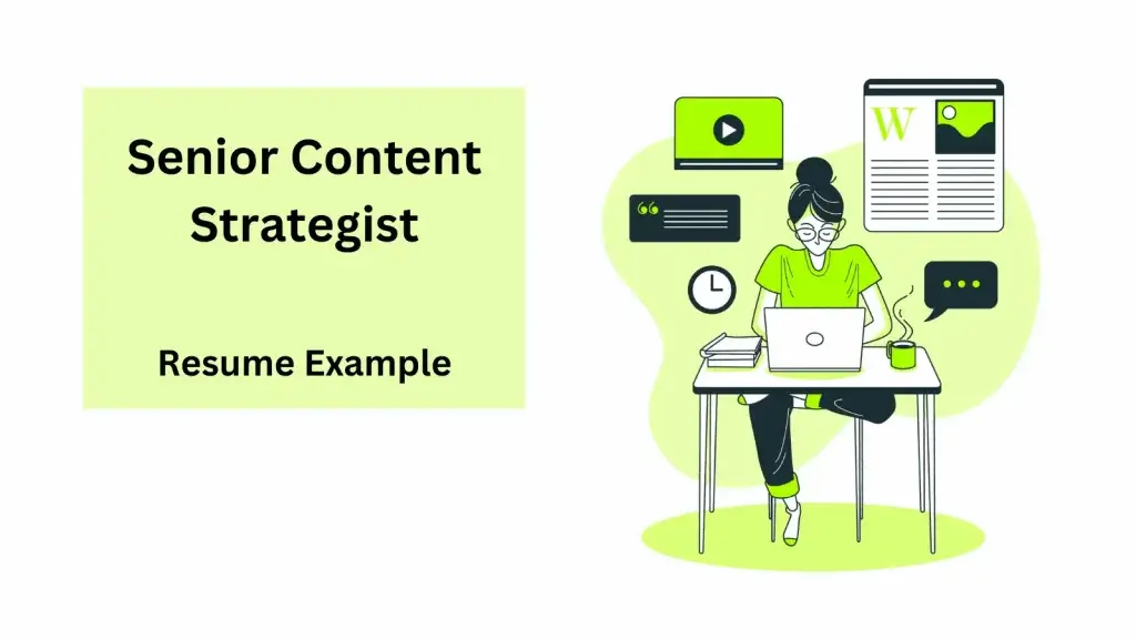 content strategist resume example