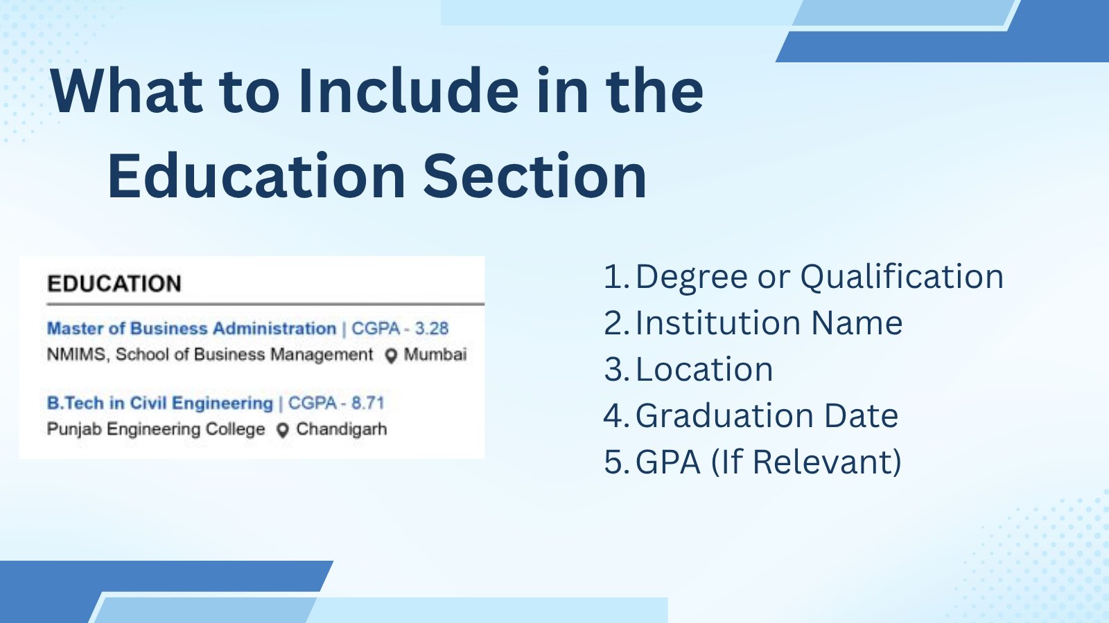 This image is showing Resume Education Section Guide Blog Featured Image
